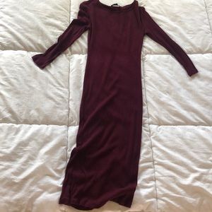 Mid Length Sleeve Dress